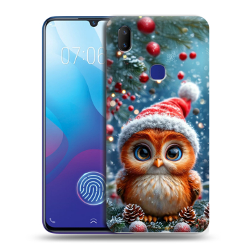 Пластиковый чехол на Vivo V11i с принтом Новый год