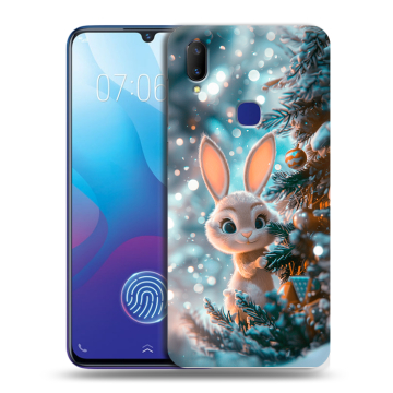 Пластиковый чехол на Vivo V11i с принтом Новый год
