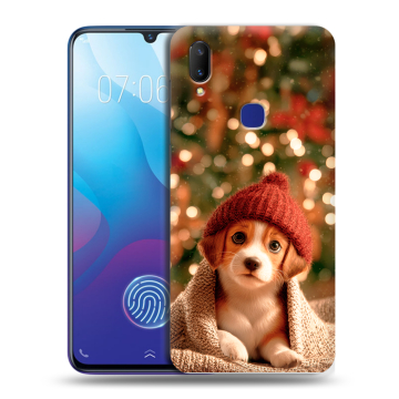 Пластиковый чехол на Vivo V11i с принтом Новый год