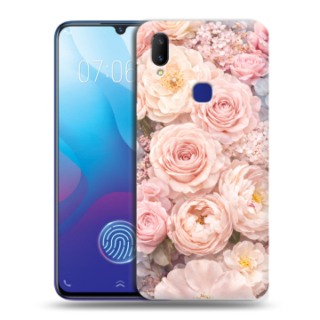 Пластиковый чехол на Vivo V11i с принтом женский