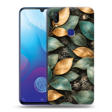 Пластиковый чехол на Vivo V11i с принтом женский