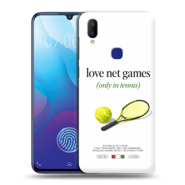 Пластиковый чехол на Vivo V11i с принтом для девочек