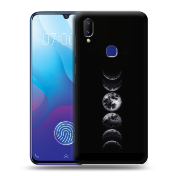 Пластиковый чехол на Vivo V11i с принтом женский