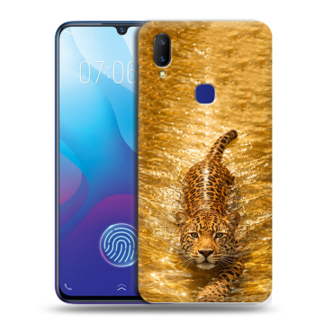 Пластиковый чехол на Vivo V11i с принтом женский