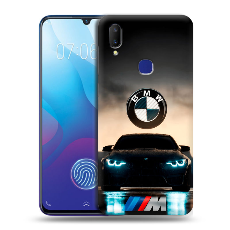 Пластиковый чехол на Vivo V11i с принтом БМВ BMW Пластиковый чехол на Vivo V11i с принтом БМВ BMW