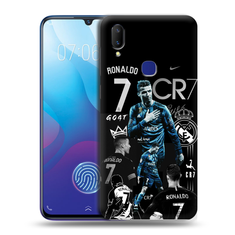 Пластиковый чехол на Vivo V11i с принтом Реал Роналдо Пластиковый чехол на Vivo V11i с принтом Реал Роналдо