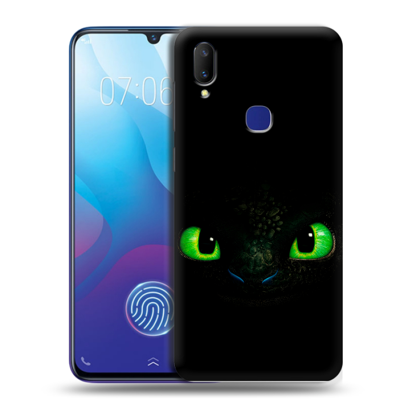 Пластиковый чехол на Vivo V11i с принтом Как приручить дракона Пластиковый чехол на Vivo V11i с принтом Как приручить дракона