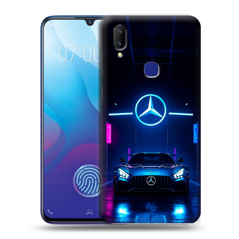 Пластиковый чехол на Vivo V11i с принтом Mercedes Мерседес Пластиковый чехол на Vivo V11i с принтом Mercedes Мерседес