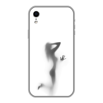Силиконовый чехол на Iphone Xr с принтом Силуэт Силиконовый чехол на Iphone Xr с принтом Силуэт