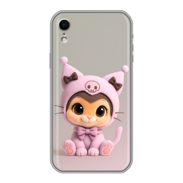 Силиконовый чехол на Iphone Xr с принтом Куроми Kuromi 