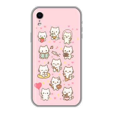Силиконовый чехол на Iphone Xr с принтом Hello Kitty Хелоу Кити