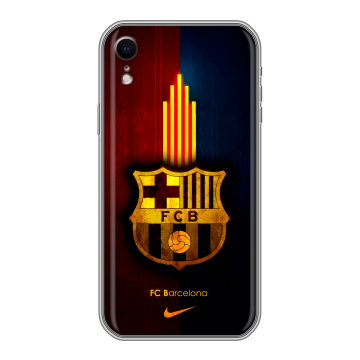 Силиконовый чехол на Iphone Xr с принтом Барселона Barcelona Силиконовый чехол на Iphone Xr с принтом Барселона Barcelona
