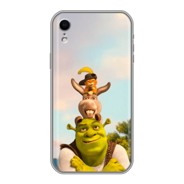 Силиконовый чехол на Iphone Xr с принтом Шрек Shrek Силиконовый чехол на Iphone Xr с принтом Шрек Shrek