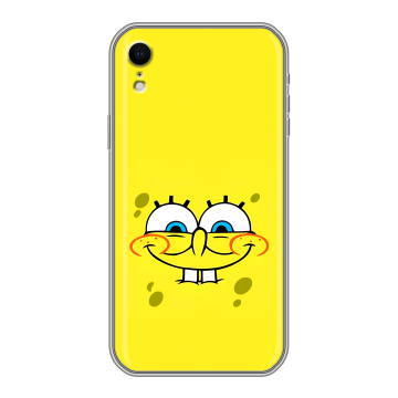 Силиконовый чехол на Iphone Xr с принтом спанчбоб спанч боб Силиконовый чехол на Iphone Xr с принтом спанчбоб спанч боб