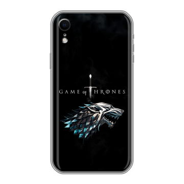 Силиконовый чехол на Iphone Xr с принтом Игра Престолов Game Thrones