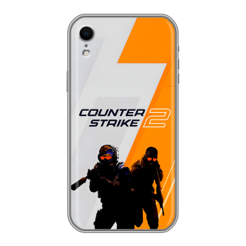 Силиконовый чехол на Iphone Xr с принтом Counter Strike