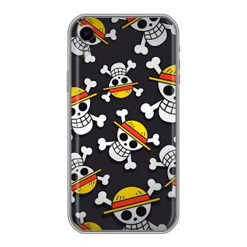 Силиконовый чехол на Iphone Xr с принтом One Piece Ван Пис