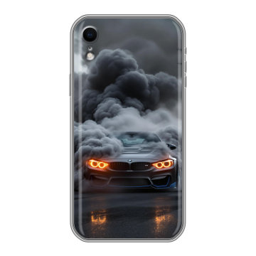 Силиконовый чехол на Iphone Xr с принтом BMW БМВ Силиконовый чехол на Iphone Xr с принтом BMW БМВ