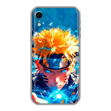 Силиконовый чехол на Iphone Xr с принтом Аниме Наруто Naruto