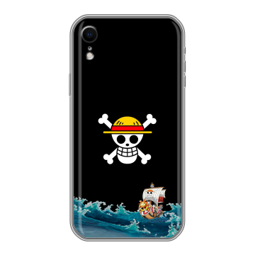 Силиконовый чехол на Iphone Xr с принтом One Piece Ван Пис