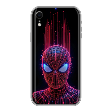 Силиконовый чехол на Iphone Xr с принтом Spiderman Человек паук