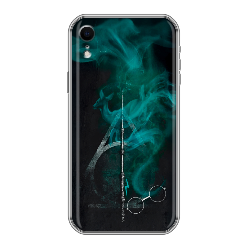 Силиконовый противоударный чехол на Iphone Xr с принтом Гарри Поттер Harry Potter Силиконовый противоударный чехол на Iphone Xr с принтом Гарри Поттер Harry Potter