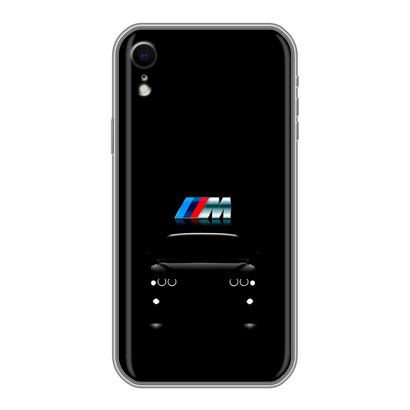 Силиконовый противоударный чехол на Iphone Xr с принтом БМВ BMW Силиконовый противоударный чехол на Iphone Xr с принтом БМВ BMW