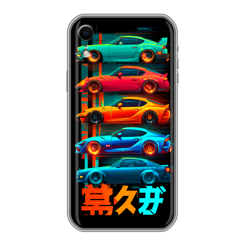 Силиконовый чехол на Iphone Xr с принтом машины тачки Силиконовый чехол на Iphone Xr с принтом машины тачки
