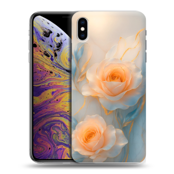 Силиконовый чехол на Iphone Xs Max с принтом Женский
