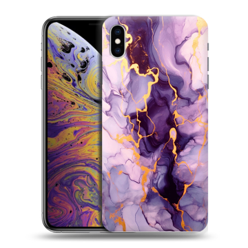 Силиконовый чехол на Iphone Xs Max с принтом Мрамор Силиконовый чехол на Iphone Xs Max с принтом Мрамор
