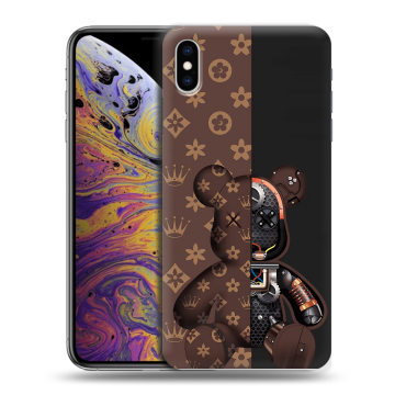 Силиконовый чехол на Iphone Xs Max с принтом Луи робот Силиконовый чехол на Iphone Xs Max с принтом Луи робот