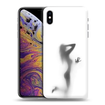 Силиконовый чехол на Iphone Xs Max с принтом Силуэт Силиконовый чехол на Iphone Xs Max с принтом Силуэт