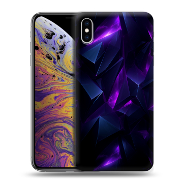 Силиконовый чехол на Iphone Xs Max с принтом Абстракиция Силиконовый чехол на Iphone Xs Max с принтом Абстракиция