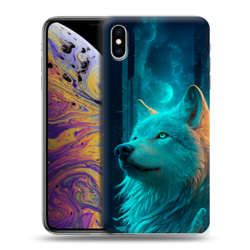Силиконовый чехол на Iphone Xs Max с принтом бабочки саккура Силиконовый чехол на Iphone Xs Max с принтом бабочки саккура