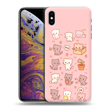 Силиконовый чехол на Iphone Xs Max с принтом Hello Kitty Хелоу Кити Силиконовый чехол на Iphone Xs Max с принтом Hello Kitty Хелоу Кити