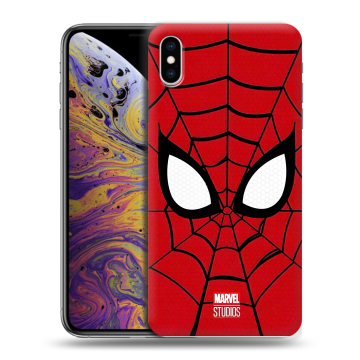 Силиконовый чехол на Iphone Xs Max с принтом человек паук spiderman Силиконовый чехол на Iphone Xs Max с принтом человек паук spiderman