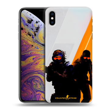 Силиконовый чехол на Iphone Xs Max с принтом Контер страйк Counter strike Силиконовый чехол на Iphone Xs Max с принтом Контер страйк Counter strike