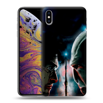 Силиконовый чехол на Iphone Xs Max с принтом Гарри Поттер Harry Potter