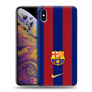 Силиконовый чехол на Iphone Xs Max с принтом Барселона Barcelona Силиконовый чехол на Iphone Xs Max с принтом Барселона Barcelona