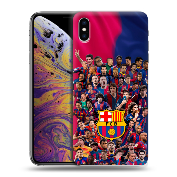 Силиконовый чехол на Iphone Xs Max с принтом Барселона Barcelona Силиконовый чехол на Iphone Xs Max с принтом Барселона Barcelona