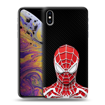 Силиконовый чехол на Iphone Xs Max с принтом человек паук spiderman Силиконовый чехол на Iphone Xs Max с принтом человек паук spiderman