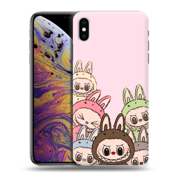 Силиконовый чехол на Iphone Xs Max с принтом Лабубу