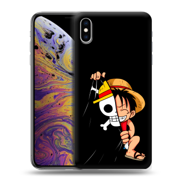 Силиконовый чехол на Iphone Xs Max с принтом One Piece Ван Пис