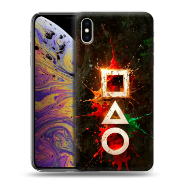 Силиконовый чехол на Iphone Xs Max с принтом Squid Game Игра кальмара