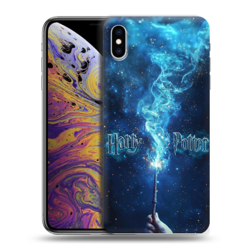 Силиконовый чехол на Iphone Xs Max с принтом Harry Potter Гарри Поттер Силиконовый чехол на Iphone Xs Max с принтом Harry Potter Гарри Поттер