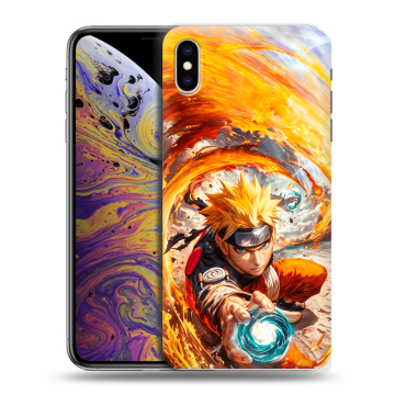 Силиконовый чехол на Iphone Xs Max с принтом Аниме Наруто Naruto Силиконовый чехол на Iphone Xs Max с принтом Аниме Наруто Naruto