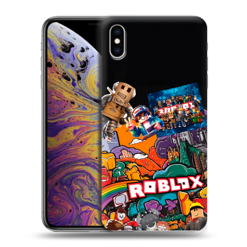 Силиконовый чехол на Iphone Xs Max с принтом Roblox Роблокс Силиконовый чехол на Iphone Xs Max с принтом Roblox Роблокс