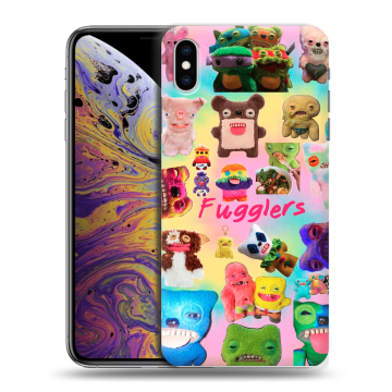 Силиконовый чехол на Iphone Xs Max с принтом Флагер Fuggler