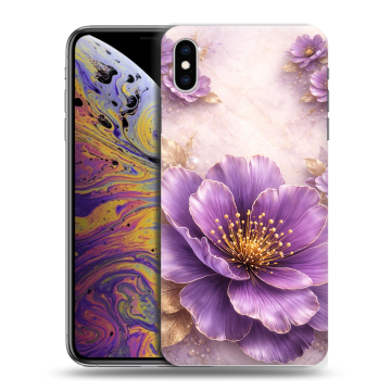 Силиконовый чехол на Iphone Xs Max с принтом женский