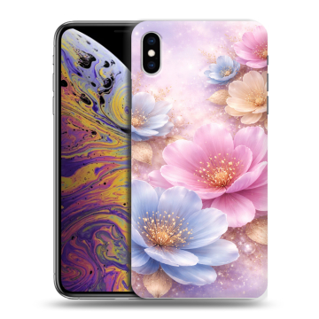 Силиконовый чехол на Iphone Xs Max с принтом женский